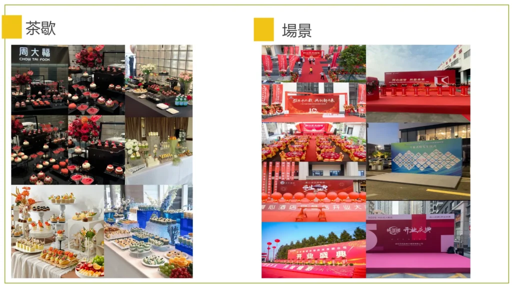 開業慶典 seven balloons opening scene layout